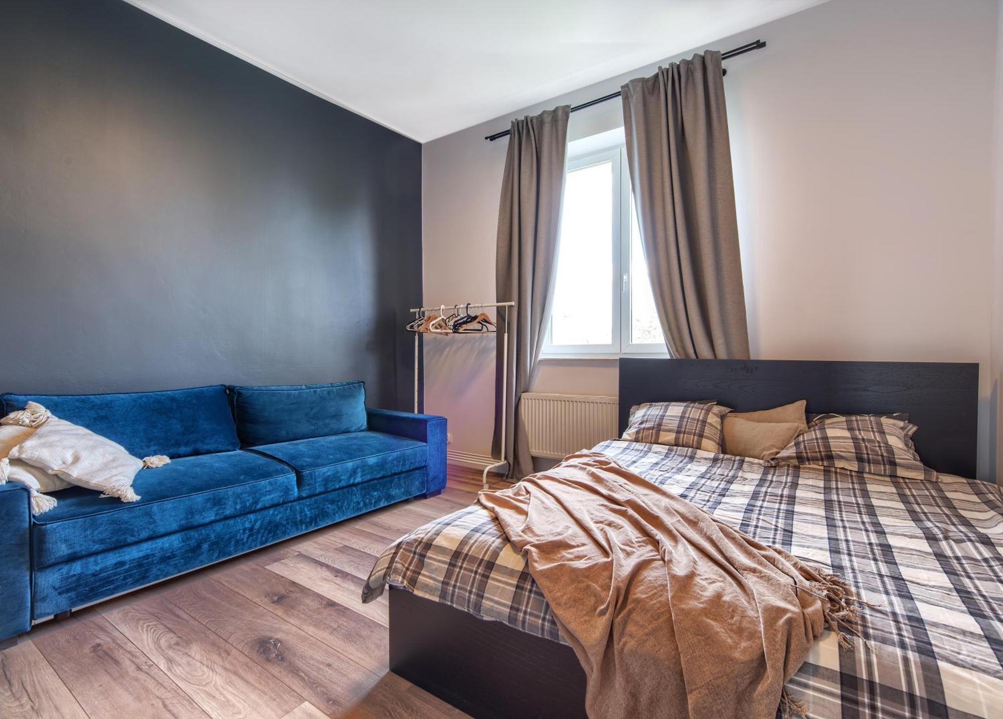 Ferienwohnung Blue Mandarin Old Town Danzig Zimmer foto