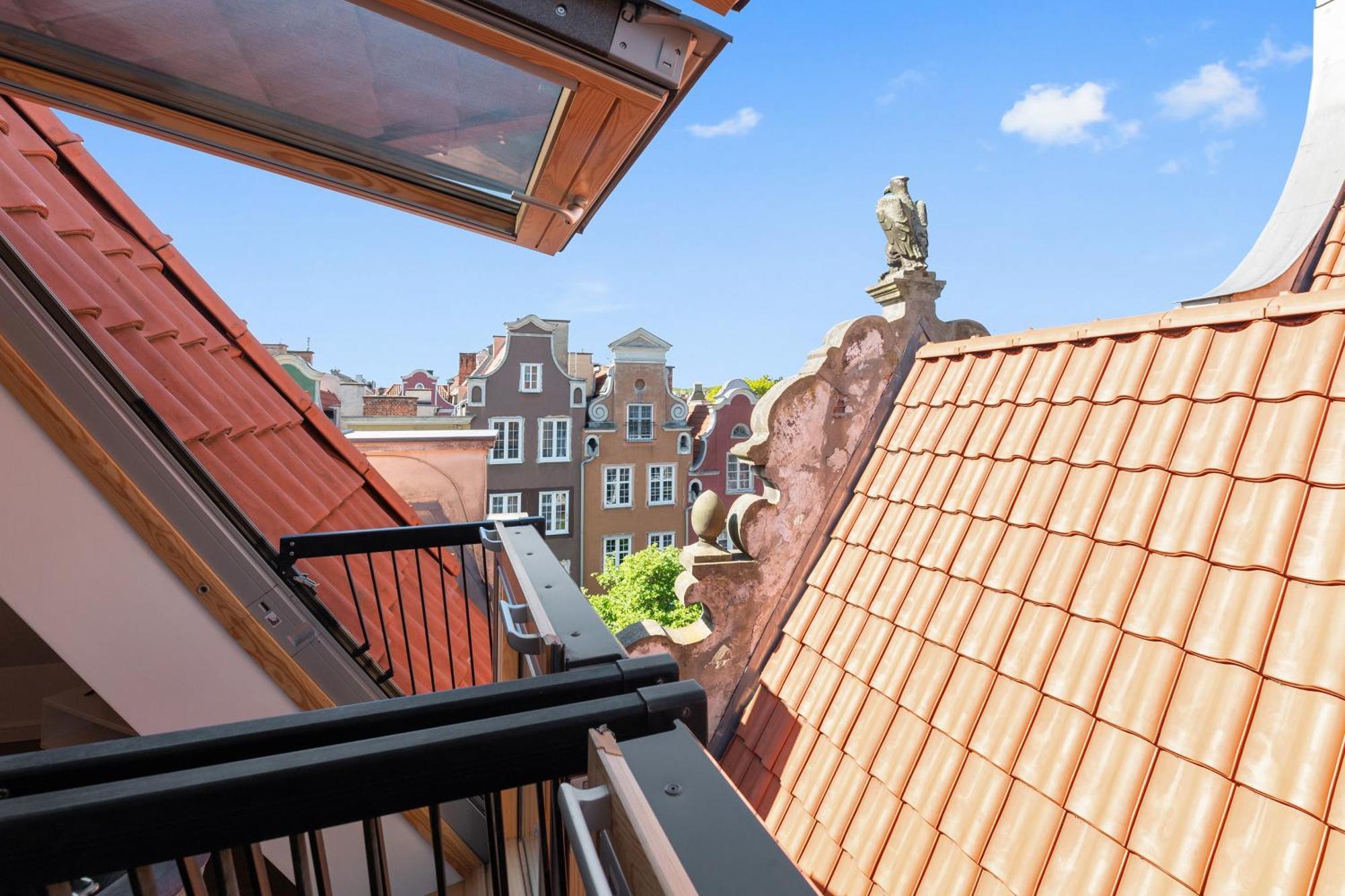 Ferienwohnung Blue Mandarin Old Town Danzig Zimmer foto